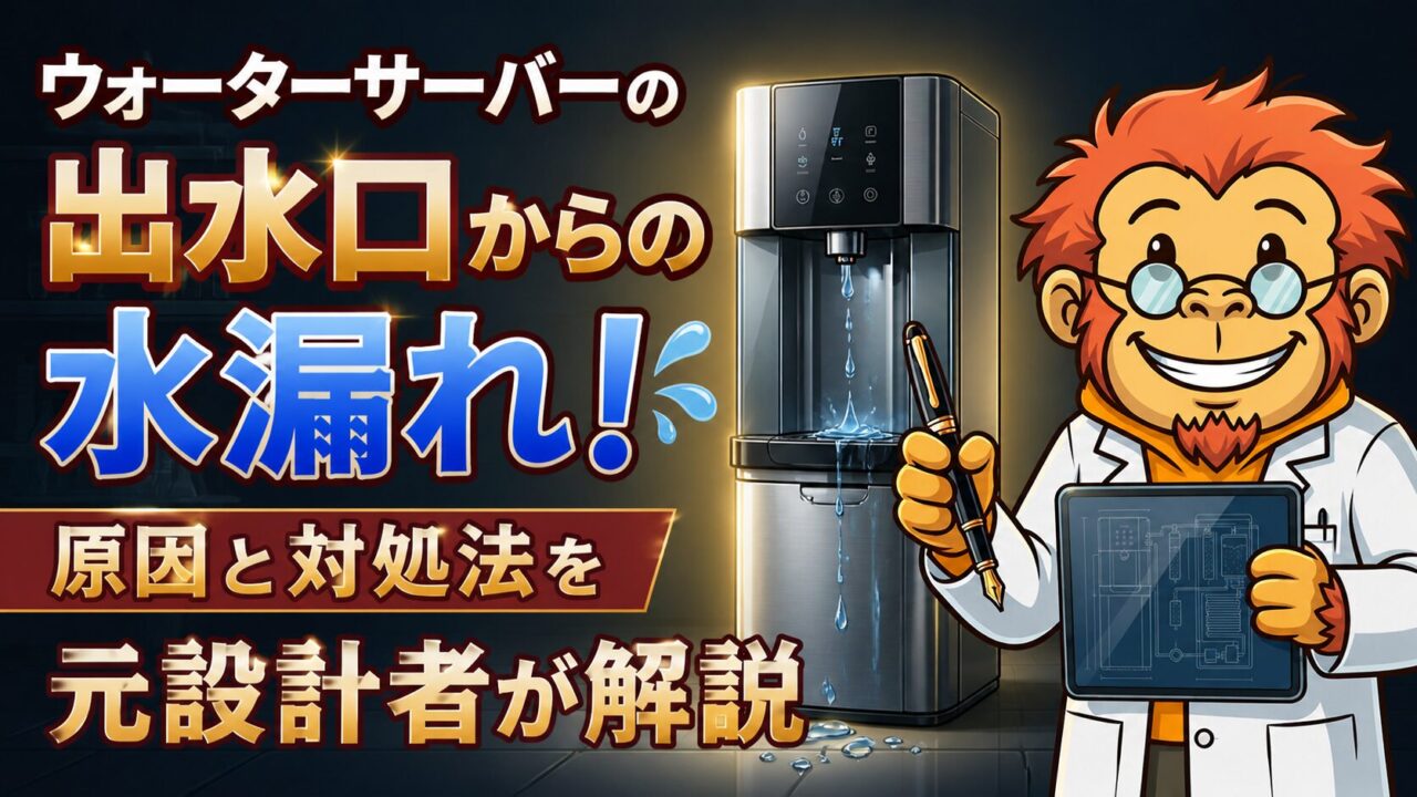 出水口水漏れのアイキャッチ