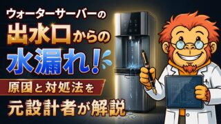 出水口水漏れのアイキャッチ